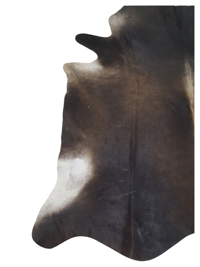 Aura Cowhide 73373 Mocha Ivory Cowhide Cowhide Rug