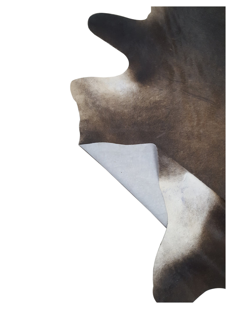 Aura Cowhide 73373 Mocha Ivory Cowhide Cowhide Rug