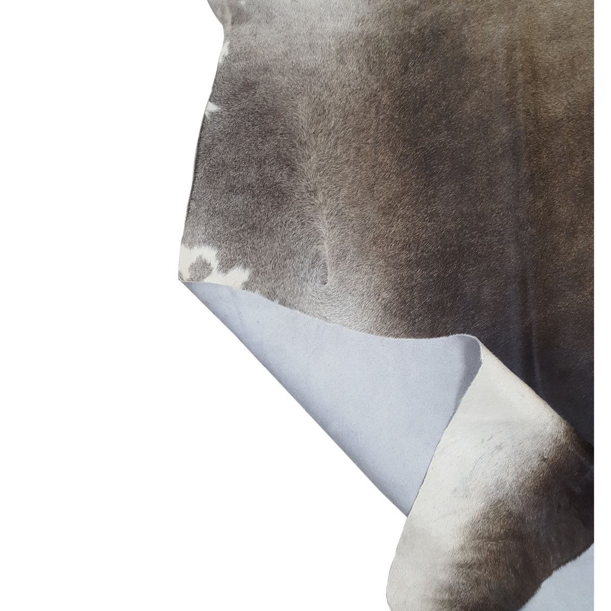 Aura Cowhide 73375 Mocha Ivory Cowhide Cowhide Rug