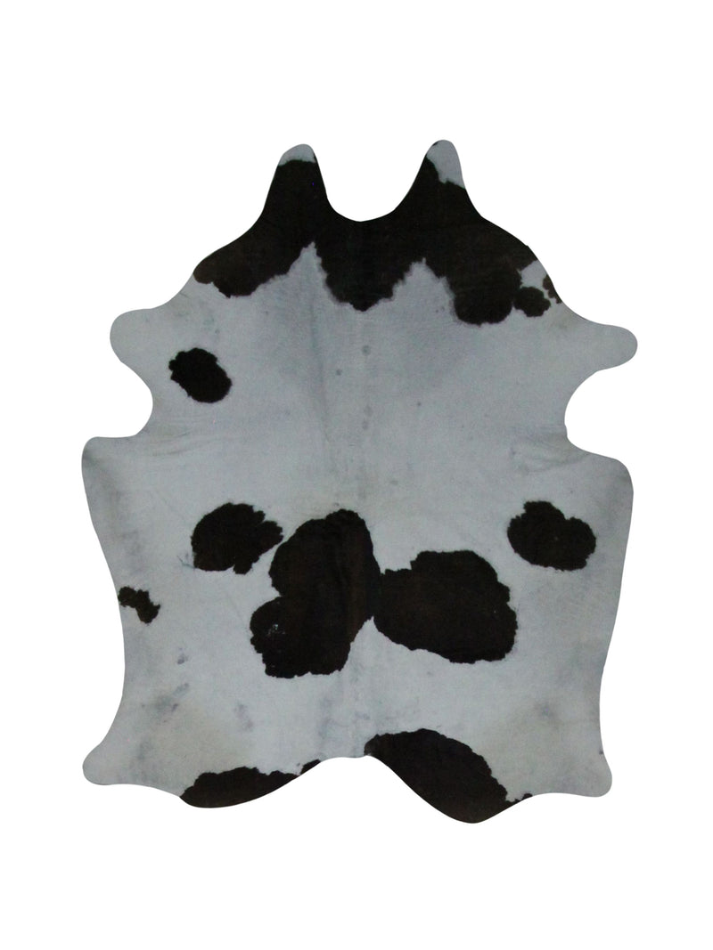 Aura Cowhide  White Brown Cowhide