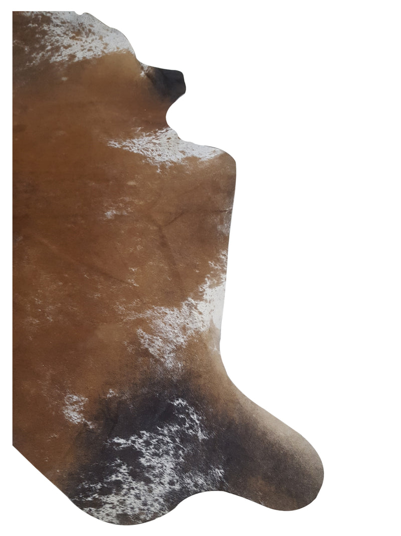 Aura Cowhide 73379 Mocha Multi Cowhide Cowhide Rug