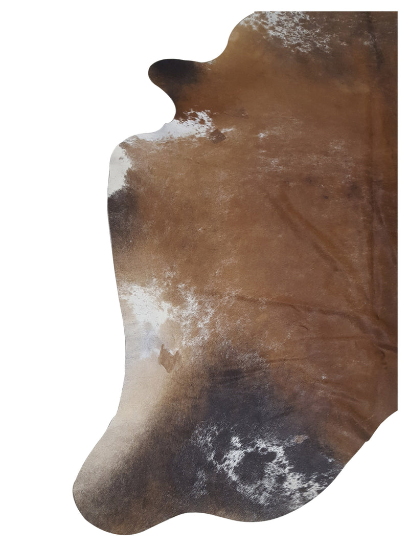 Aura Cowhide 73379 Mocha Multi Cowhide Cowhide Rug