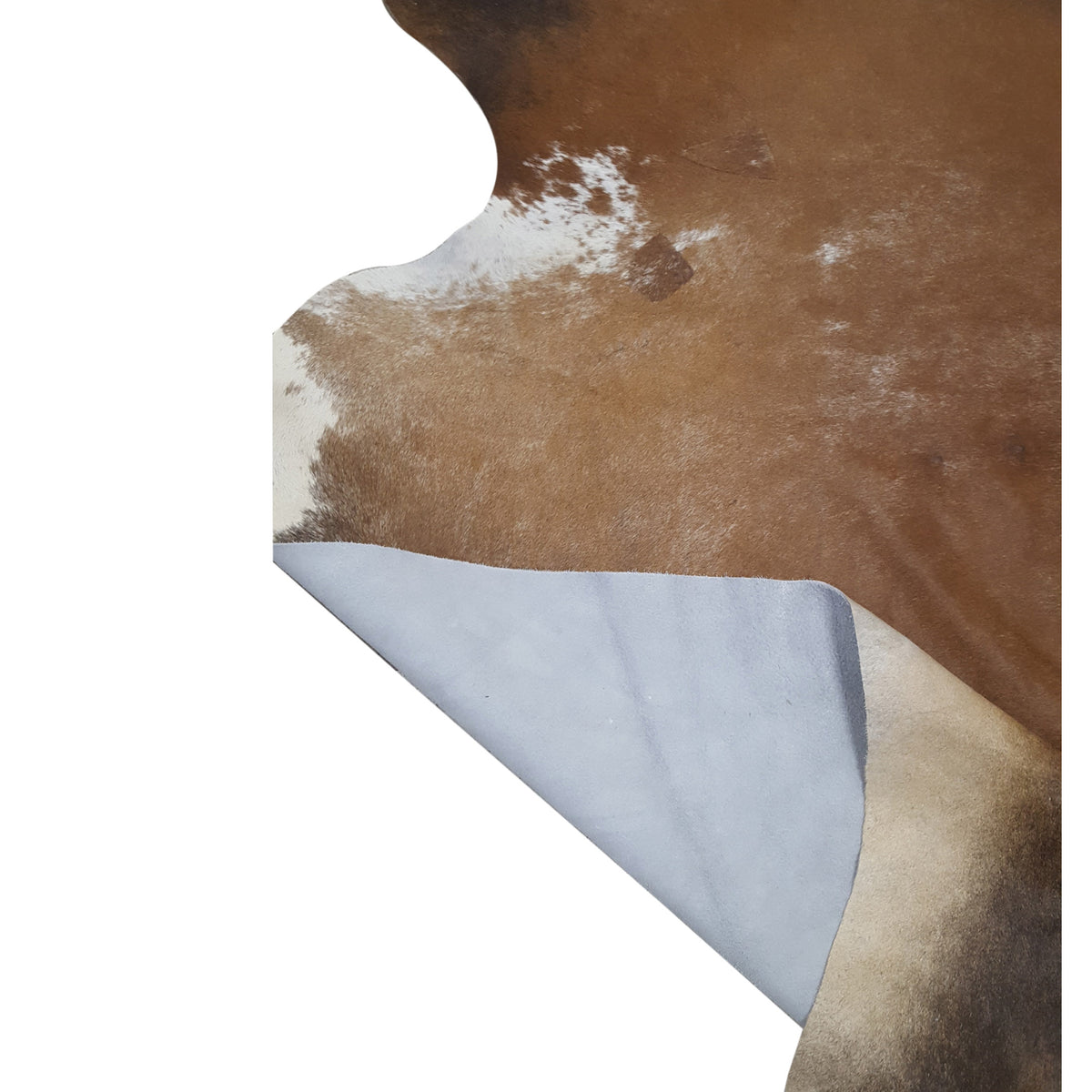 Aura Cowhide 73379 Mocha Multi Cowhide Cowhide Rug