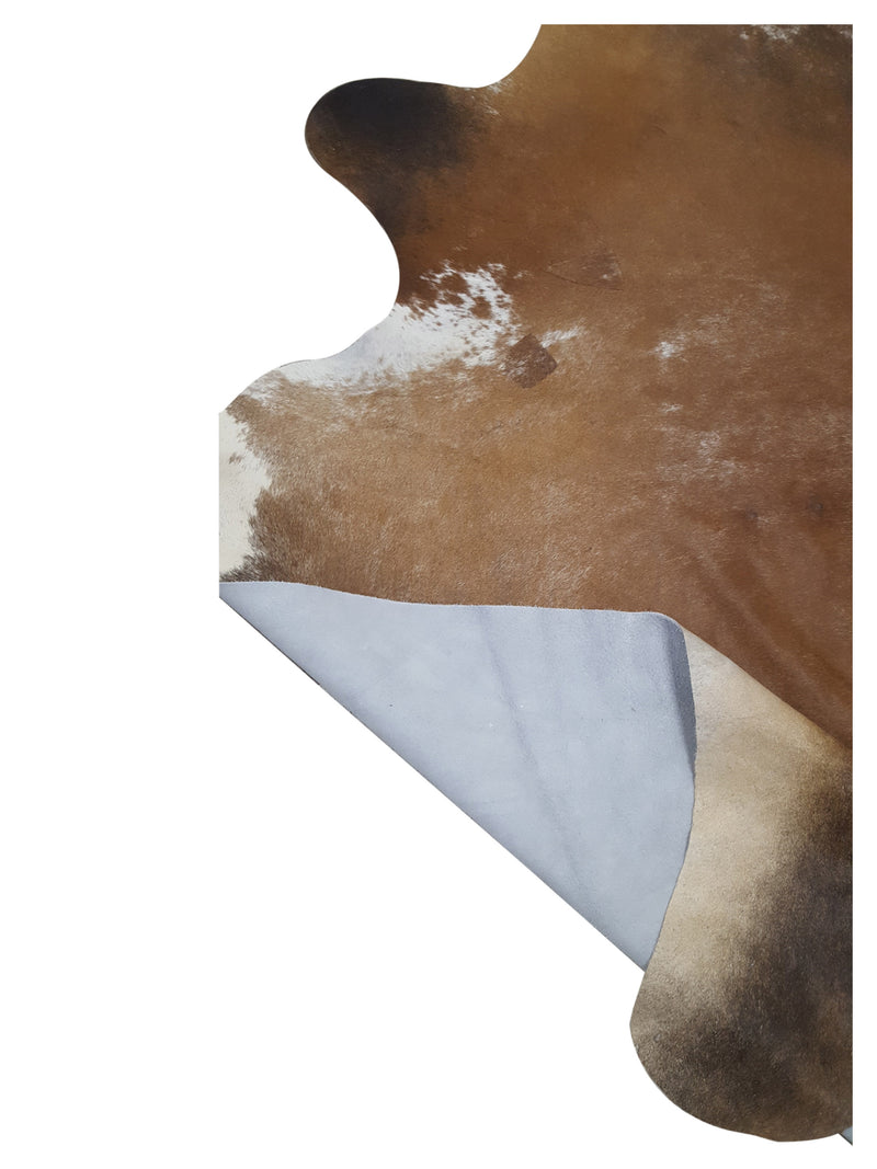 Aura Cowhide 73379 Mocha Multi Cowhide Cowhide Rug