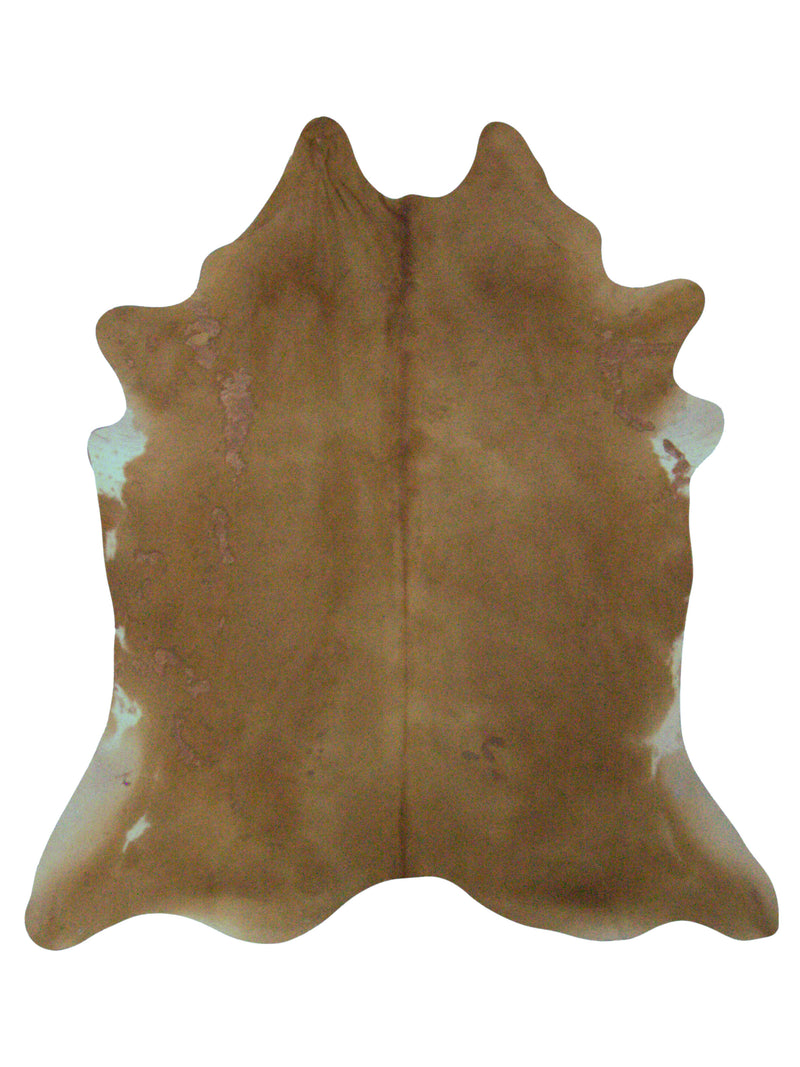 Aura Cowhide 73381 Camel Ivory Cowhide Cowhide Rug