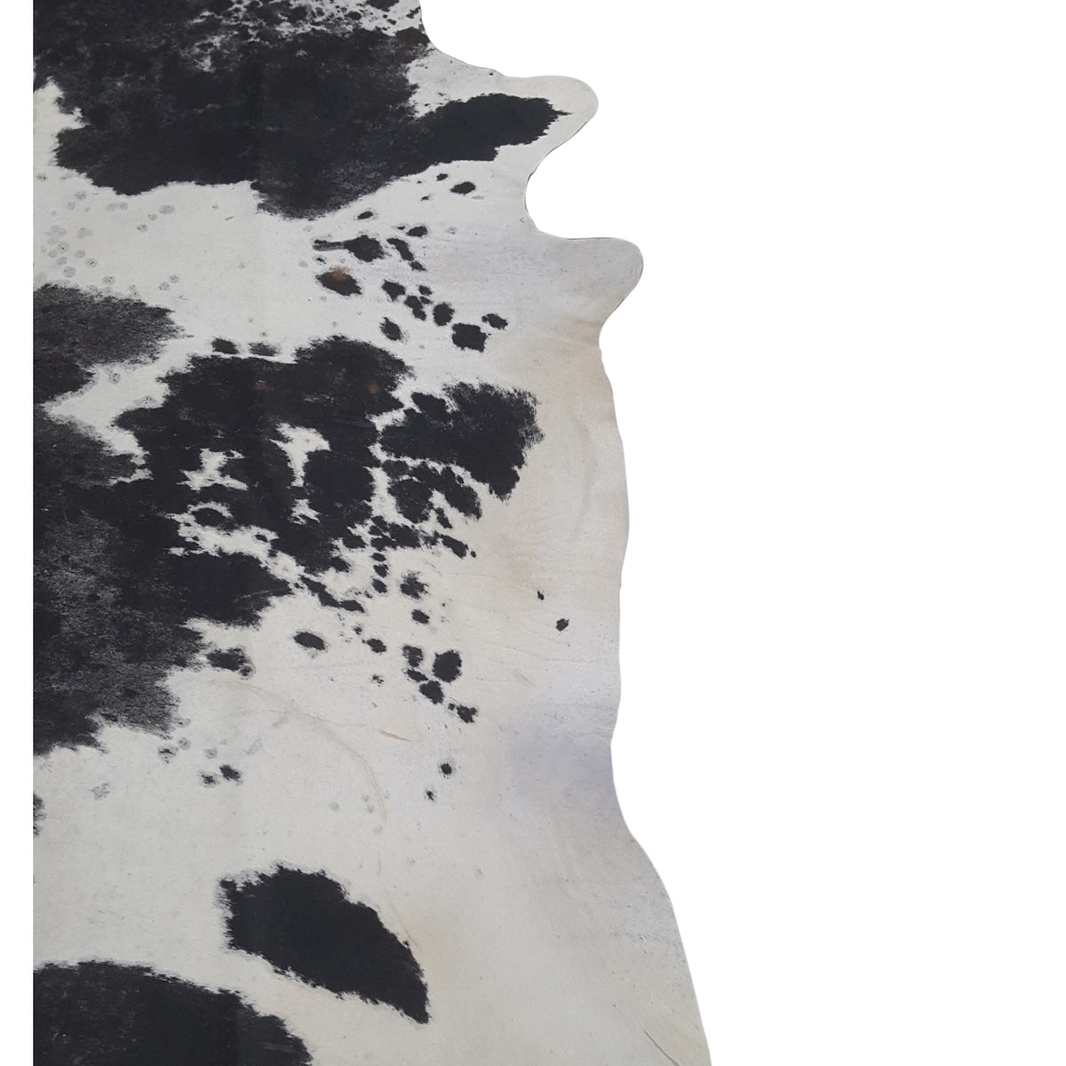 Aura Cowhide 73383 Espresso Ivory Cowhide Cowhide Rug