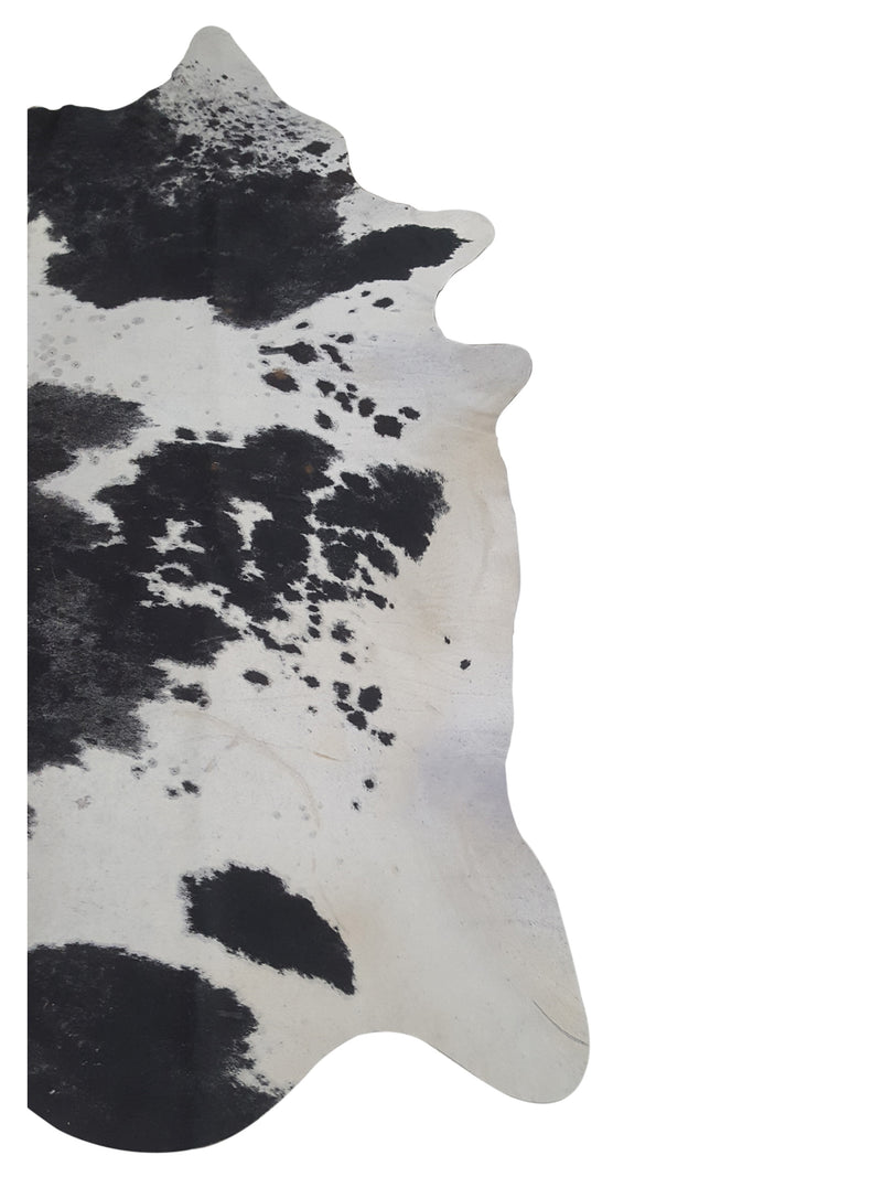 Aura Cowhide 73383 Espresso Ivory Cowhide Cowhide Rug