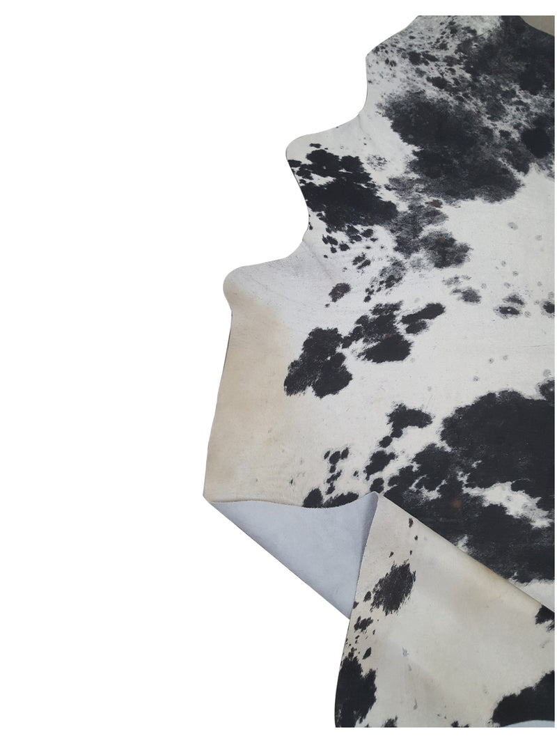 Aura Cowhide 73383 Espresso Ivory Cowhide Cowhide Rug