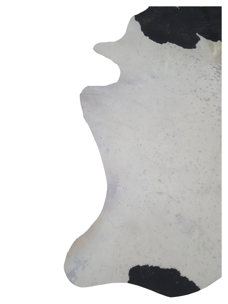Aura Cowhide 73388 Ivory Espresso Cowhide Cowhide Rug