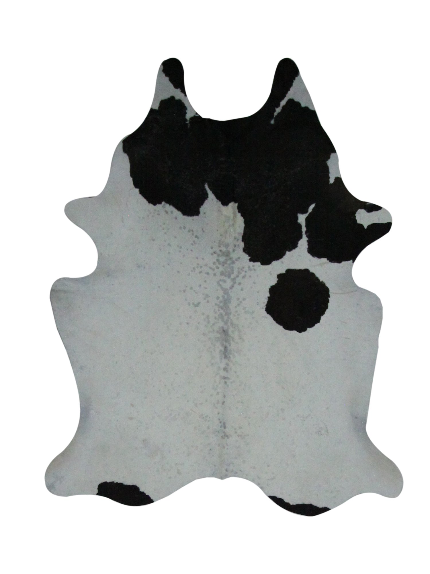 Aura Cowhide  Ivory Espresso Cowhide