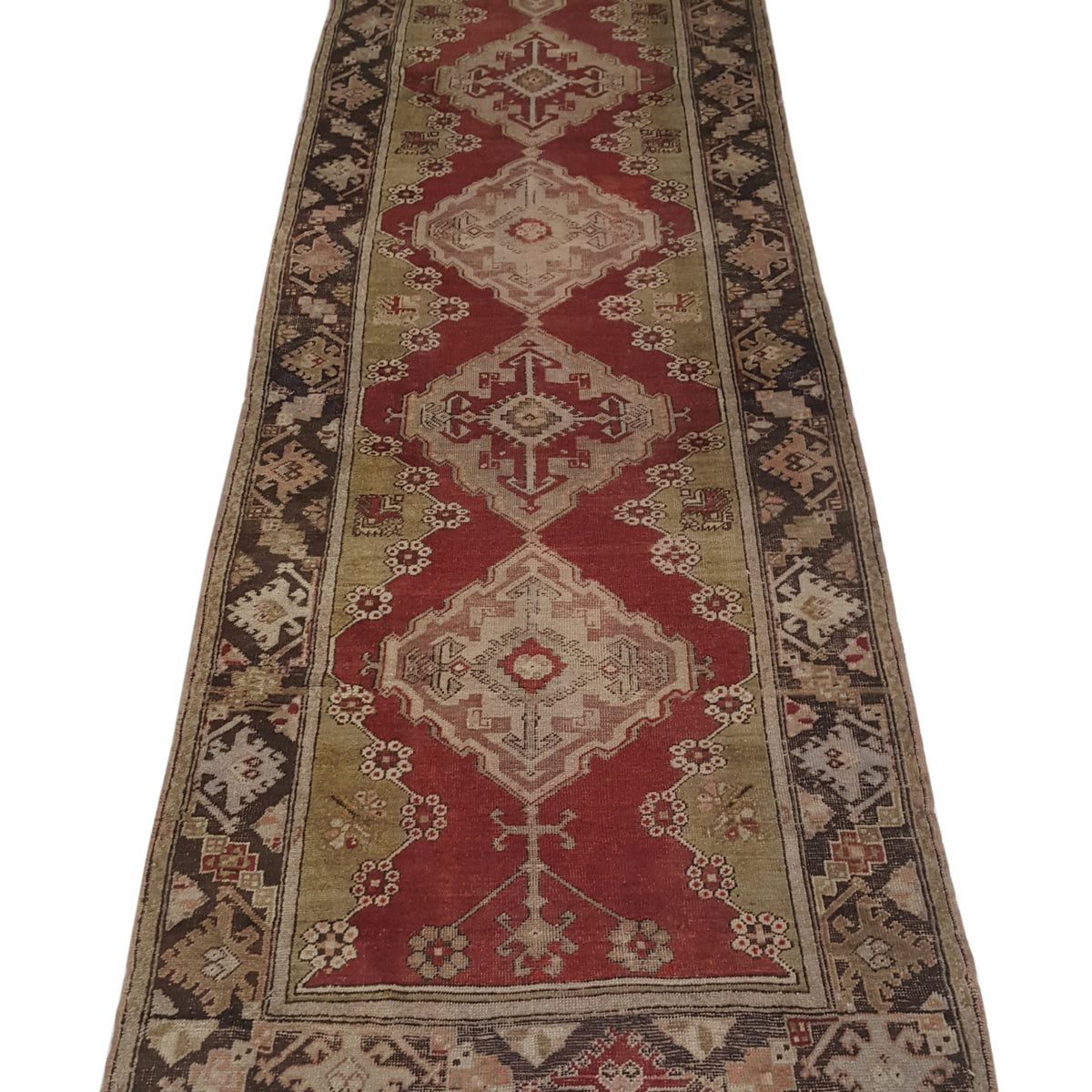 Pacific Anatolia 73532 Red Black Transitional Hand Knotted Rug