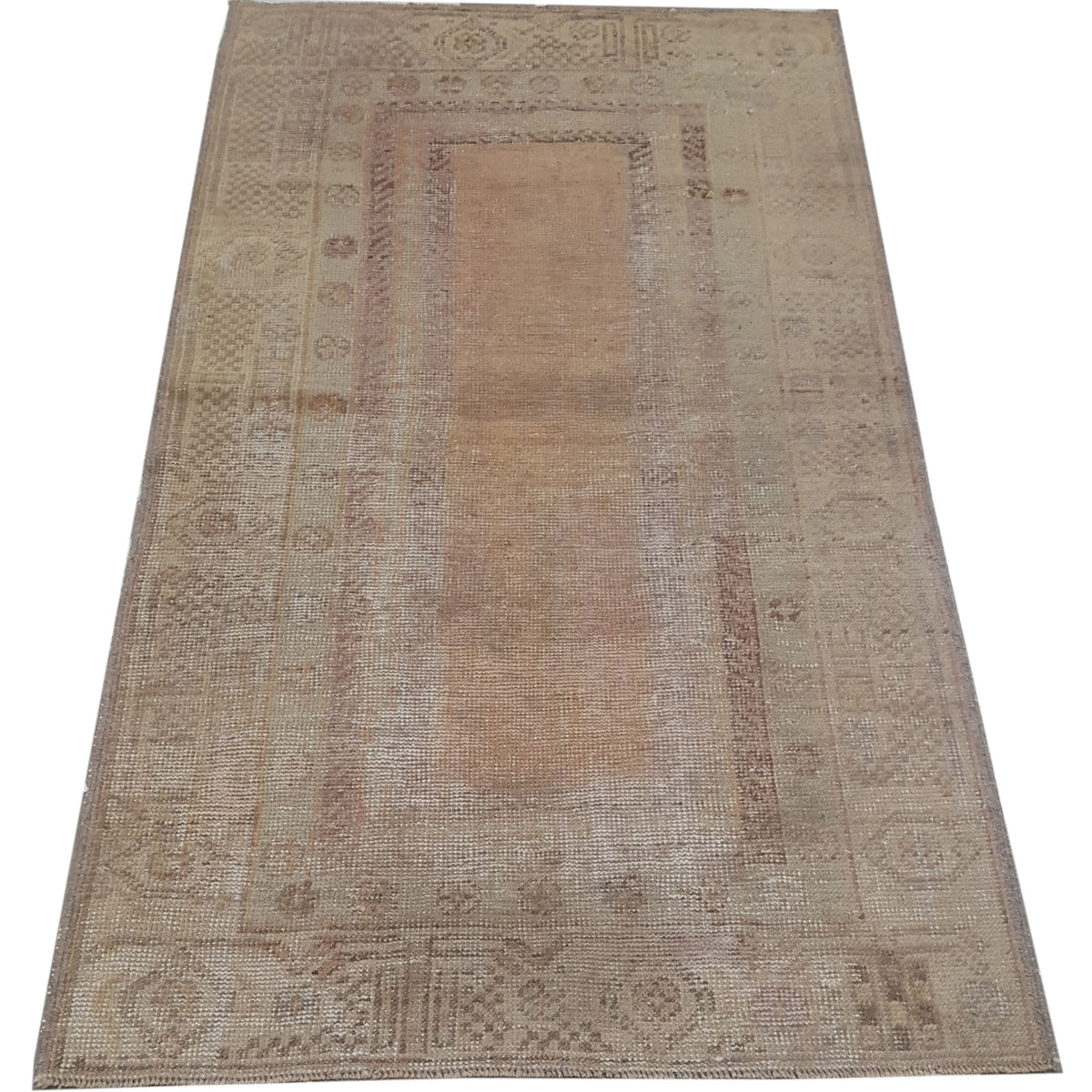 Pacific Anatolia 73535 Orange Grey Transitional Hand Knotted Rug