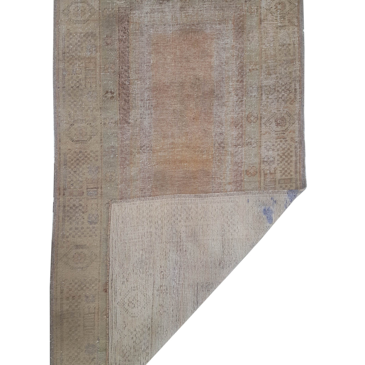 Pacific Anatolia 73535 Orange Grey Transitional Hand Knotted Rug