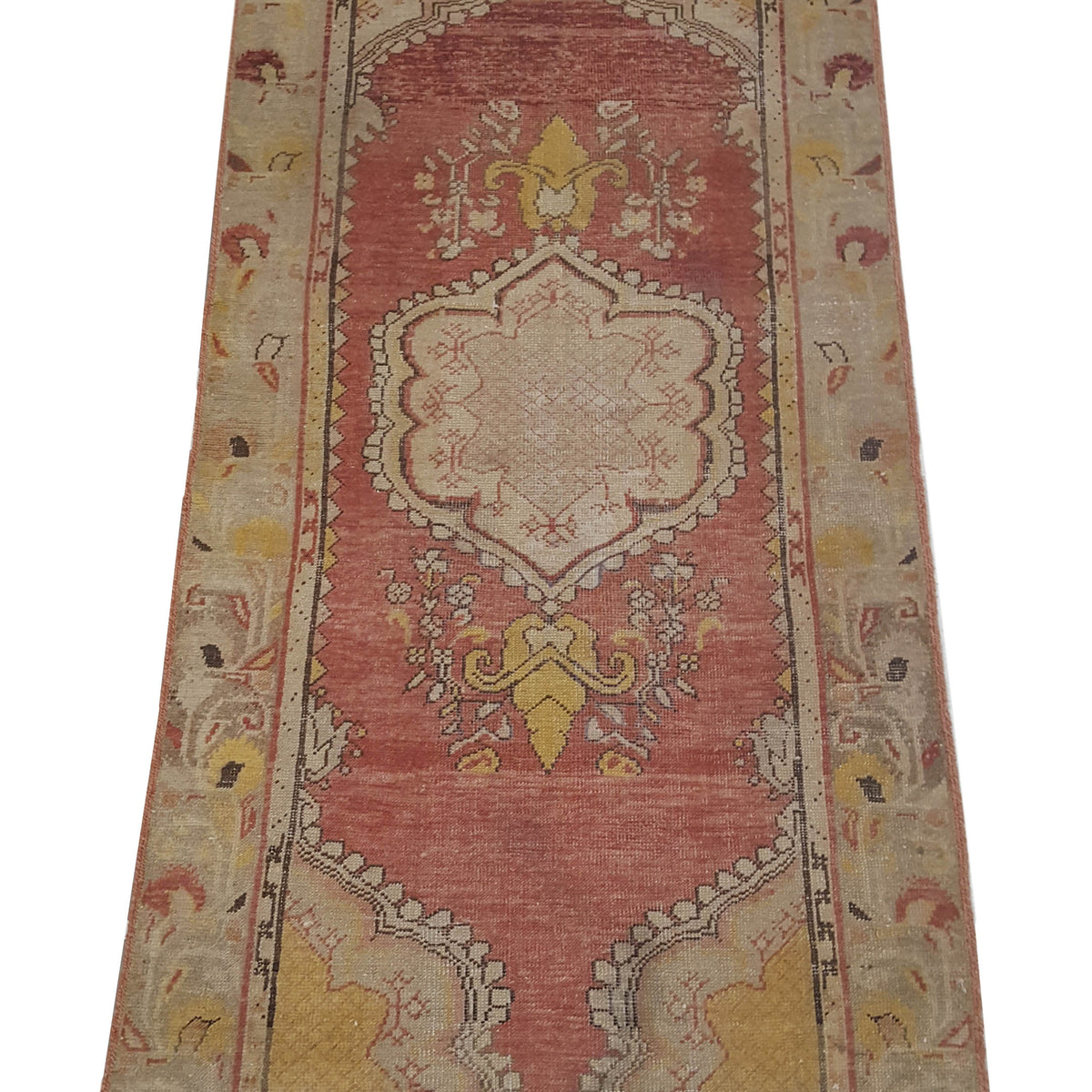 Pacific Anatolia 73536 Orange Gold Transitional Hand Knotted Rug