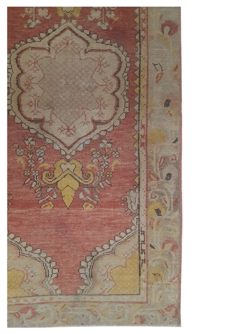 Pacific Anatolia 73536 Orange Gold Transitional Hand Knotted Rug