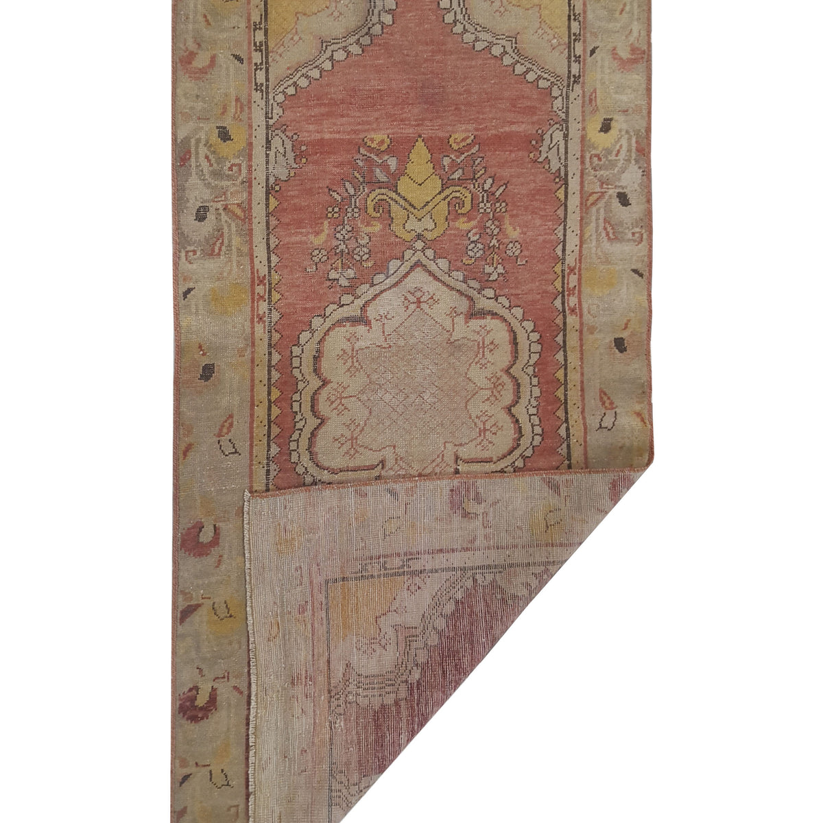 Pacific Anatolia 73536 Orange Gold Transitional Hand Knotted Rug