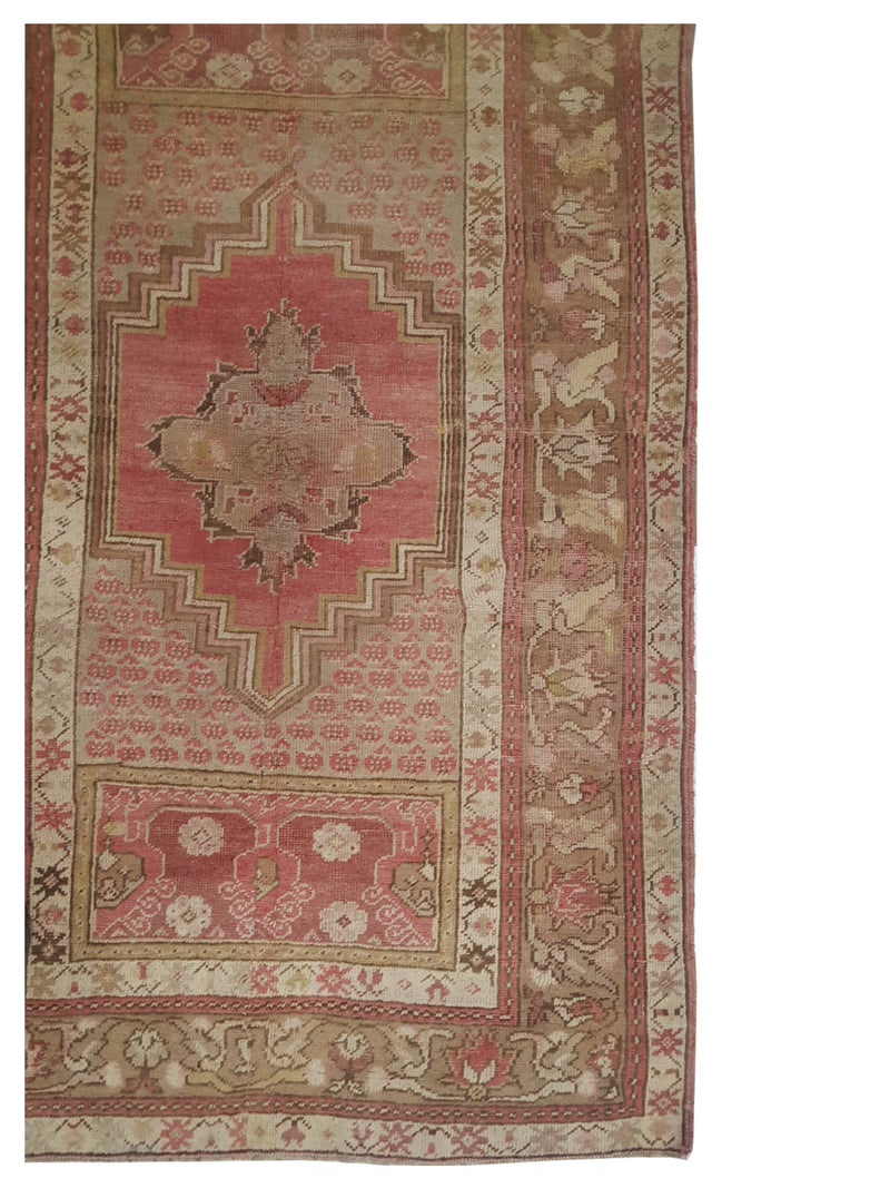 Pacific Anatolia 73537 Rust Camel Transitional Hand Knotted Rug