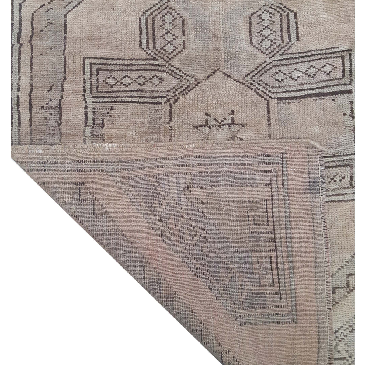 Pacific Anatolia 73540 Beige Mocha Transitional Hand Knotted Rug