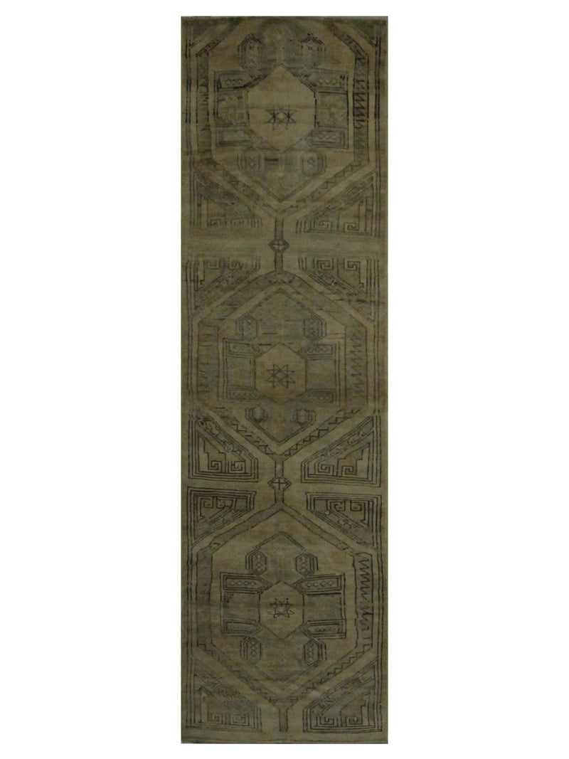 Pacific Anatolia 73540 Beige Mocha Transitional Hand Knotted Rug