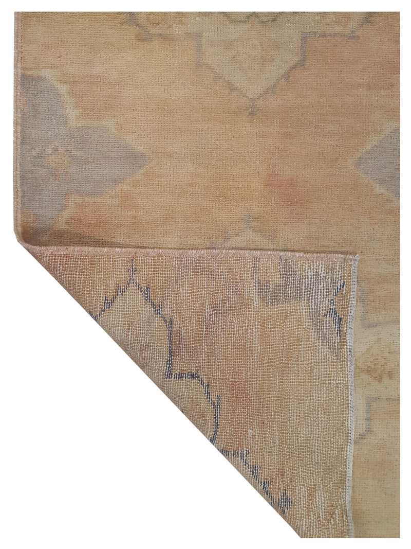 Pacific Anatolia 73541 Orange Gold Transitional Hand Knotted Rug