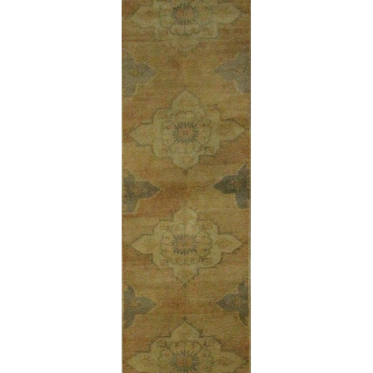 Pacific Anatolia 73541 Orange Gold Transitional Hand Knotted Rug