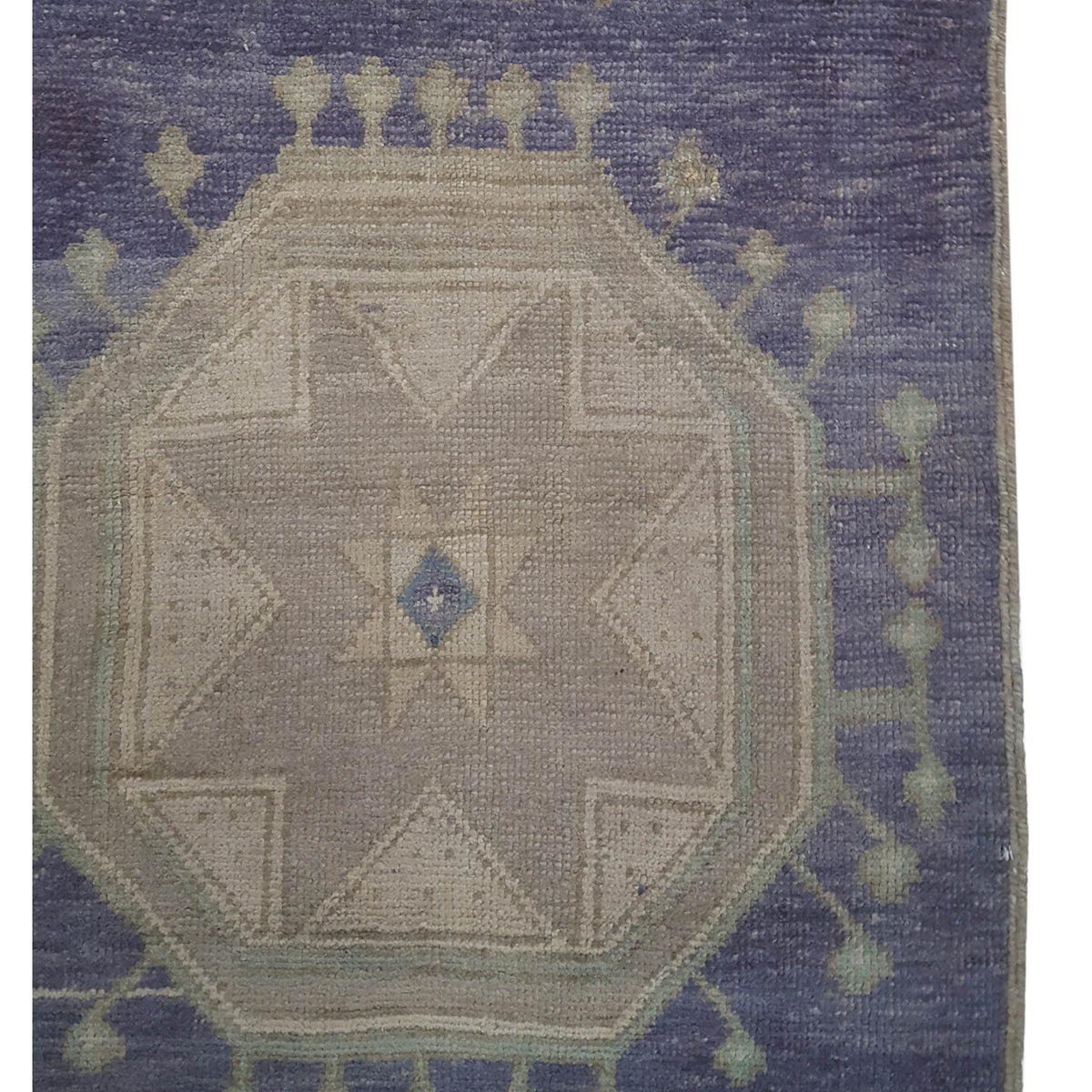Pacific Anatolia 73542 Purple Beige Transitional Hand Knotted Rug