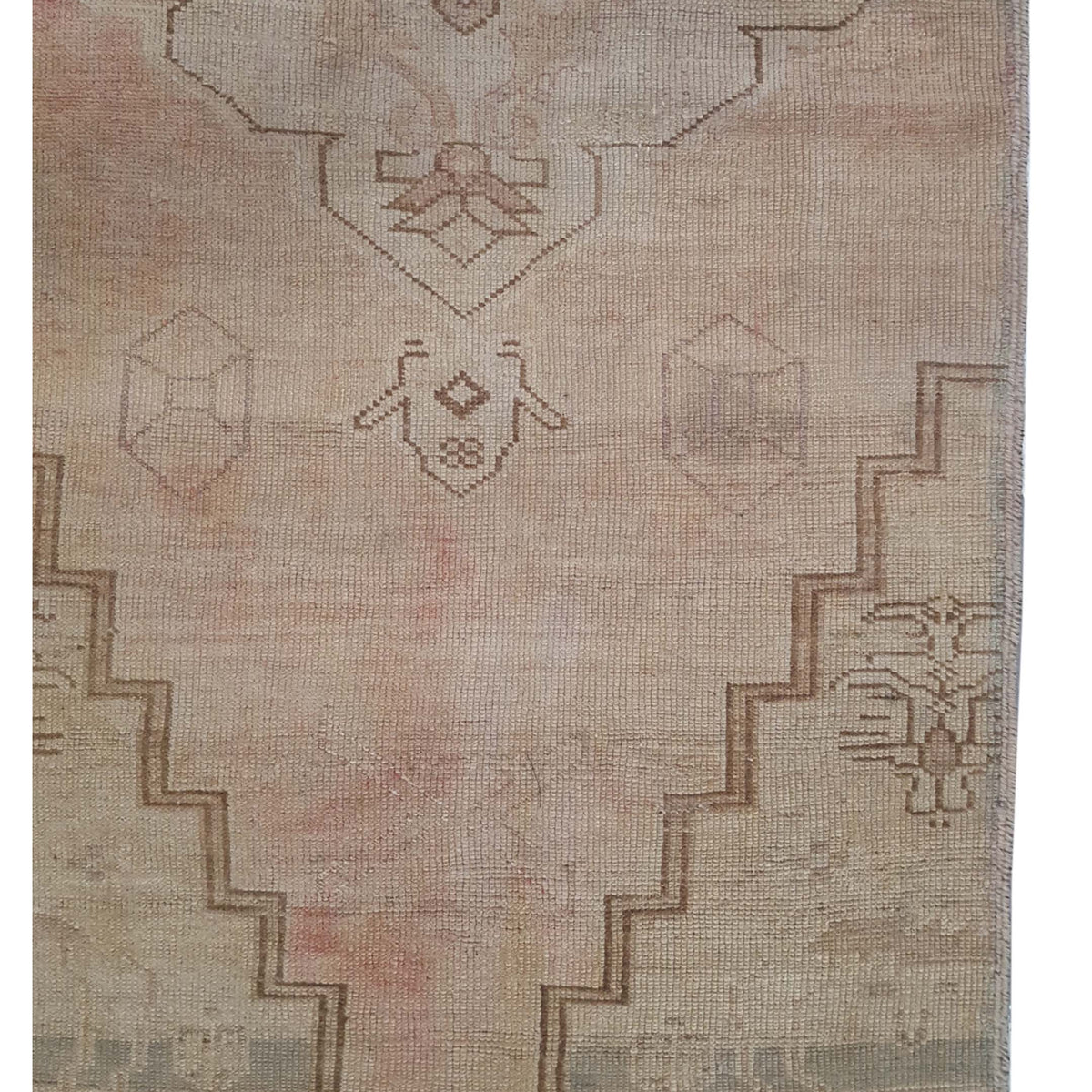 Pacific Anatolia 73548 Samen Beige Transitional Hand Knotted Rug