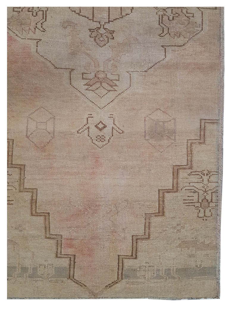 Pacific Anatolia 73548 Samen Beige Transitional Hand Knotted Rug