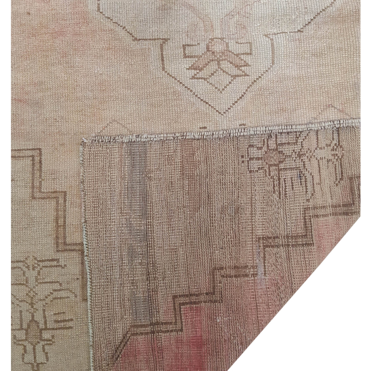 Pacific Anatolia 73548 Samen Beige Transitional Hand Knotted Rug
