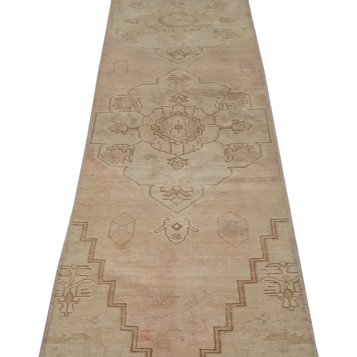 Pacific Anatolia 73548 Samen Beige Transitional Hand Knotted Rug