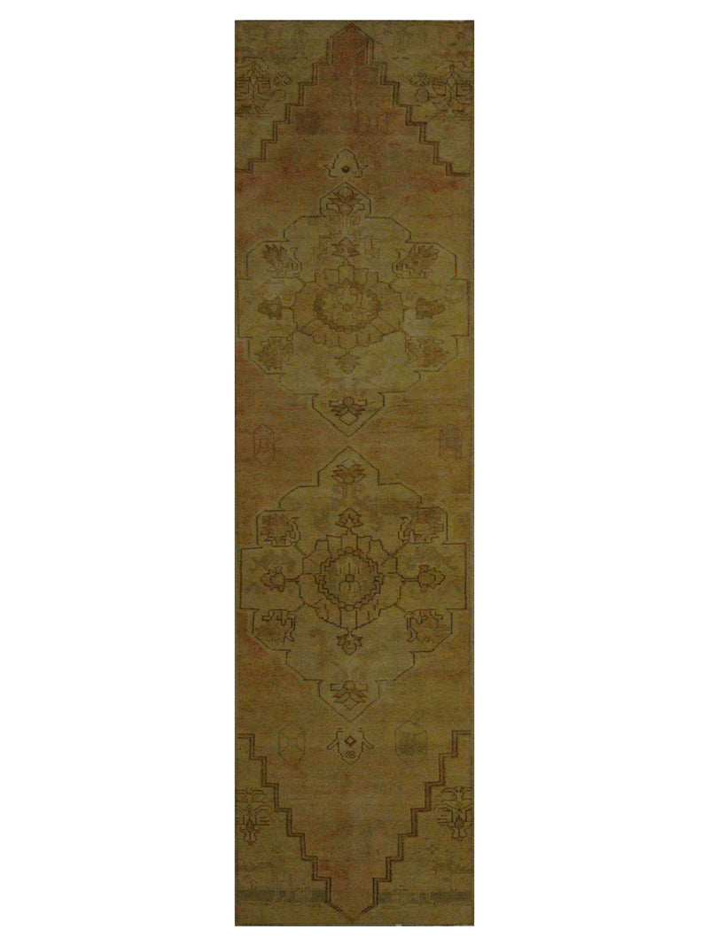 Pacific Anatolia 73548 Samen Beige Transitional Hand Knotted Rug