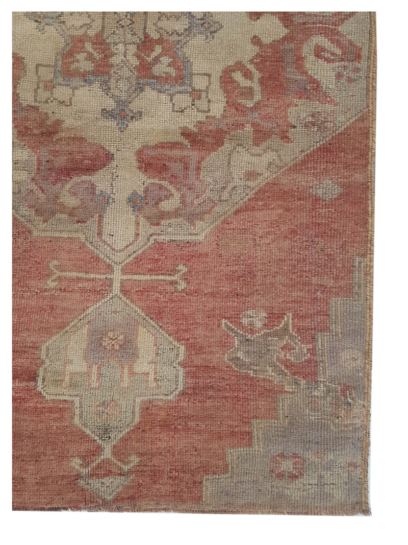 Pacific Anatolia 73549 Orange Beige Transitional Hand Knotted Rug