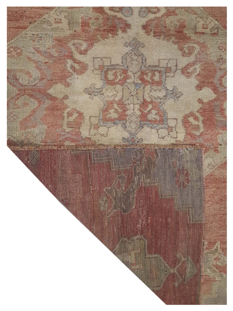 Pacific Anatolia 73549 Orange Beige Transitional Hand Knotted Rug