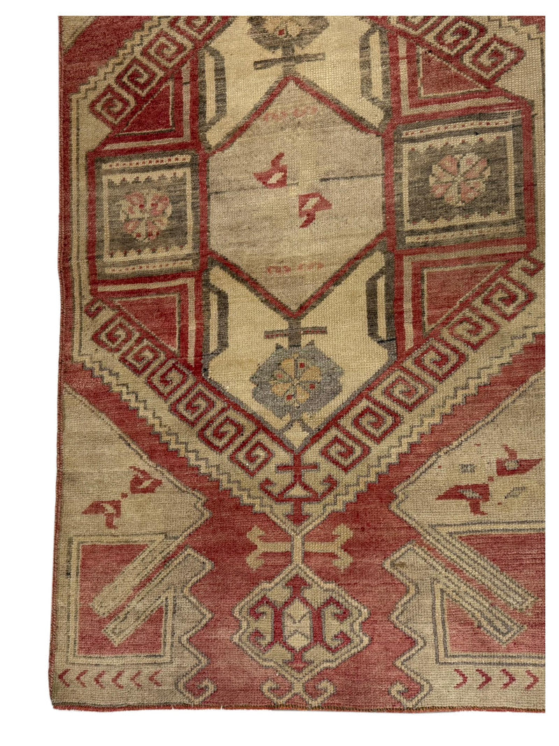 Pacific Anatolia 73551 Camel Rust Transitional Hand Knotted Rug