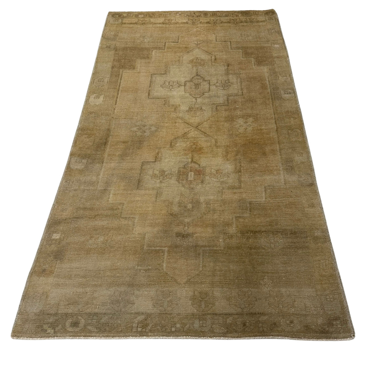 Pacific Anatolia 73557 Camel Latte Transitional Hand Knotted Rug