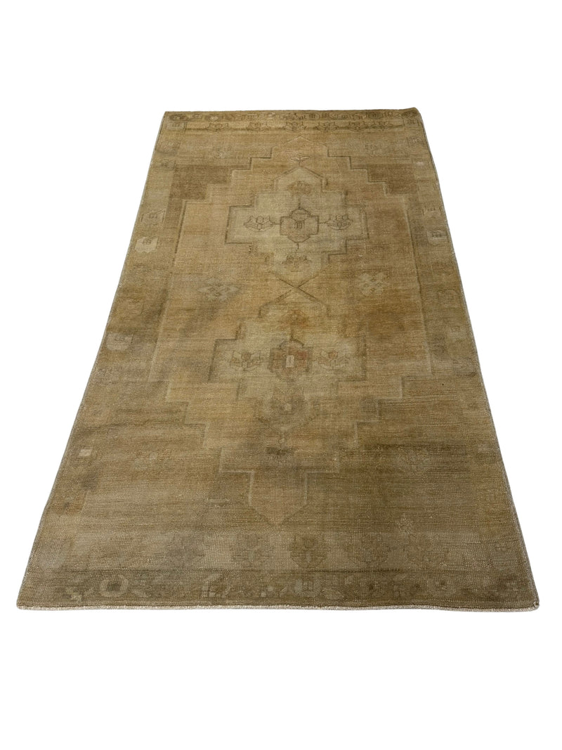 Pacific Anatolia 73557 Camel Latte Transitional Hand Knotted Rug