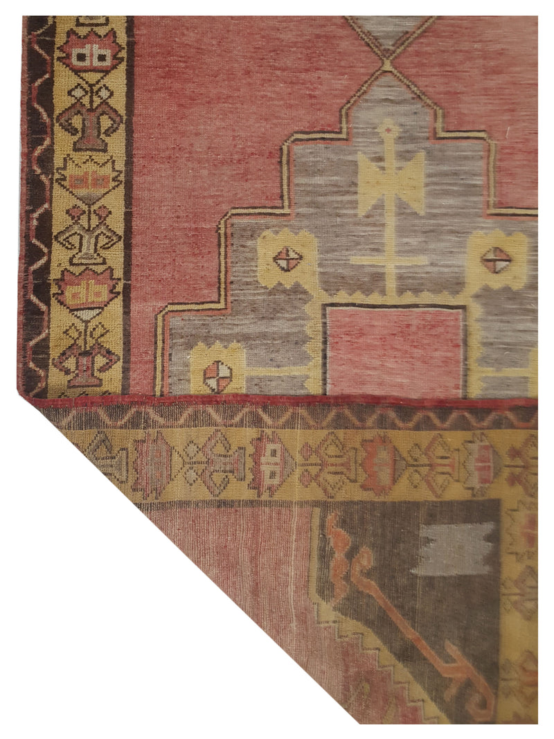 Pacific Anatolia 73559 Orange Gold Transitional Hand Knotted Rug