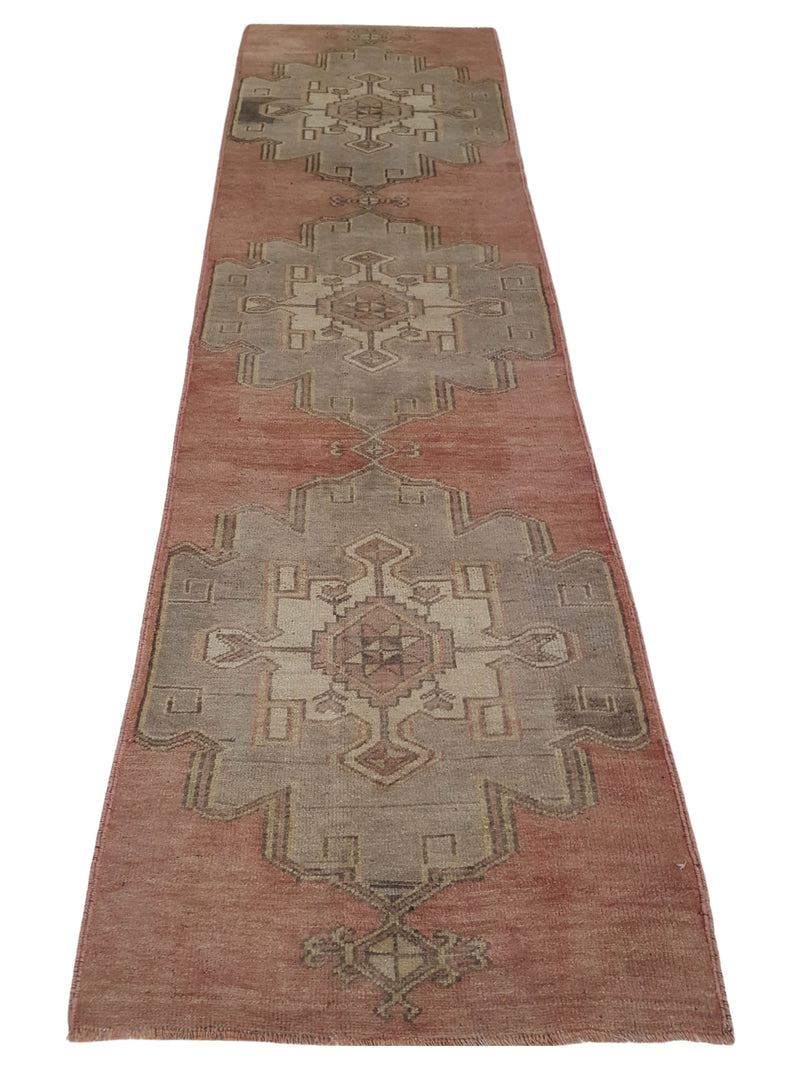 Pacific Anatolia 73560 Orange Grey Transitional Hand Knotted Rug