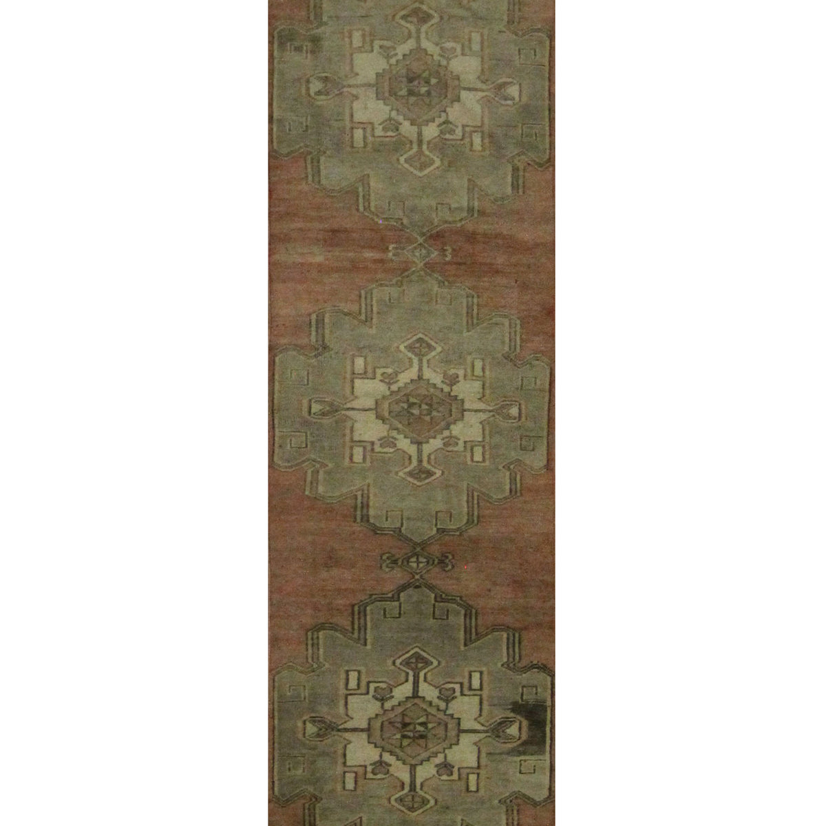 Pacific Anatolia 73560 Orange Grey Transitional Hand Knotted Rug
