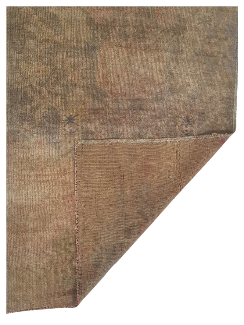 Pacific Anatolia 73566 Camel Grey Transitional Hand Knotted Rug