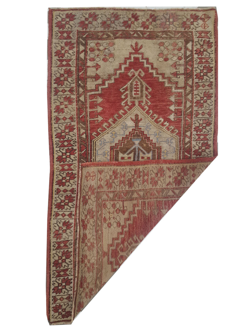 Pacific Anatolia 73569 Rust Gold Transitional Hand Knotted Rug