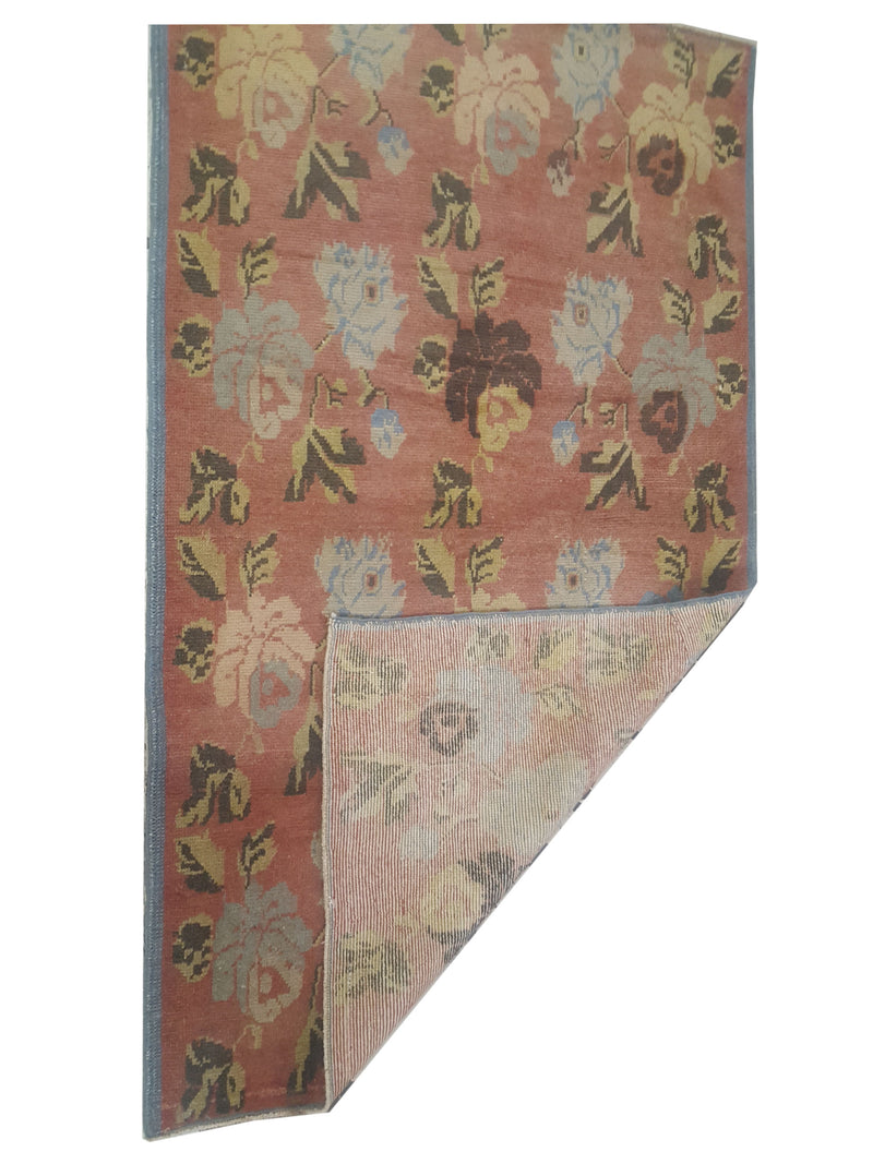 Pacific Anatolia 73574 Orange Multi Transitional Hand Knotted Rug