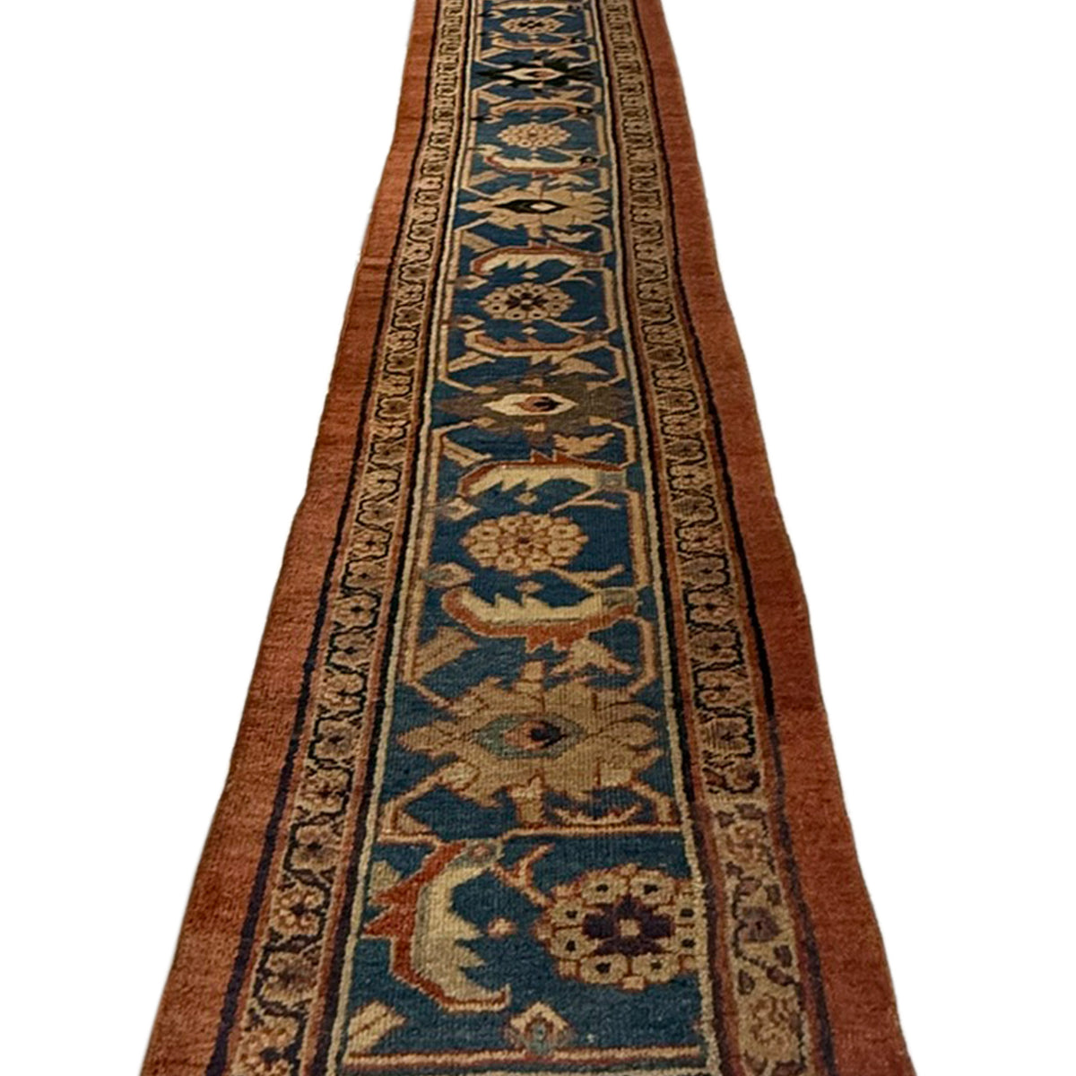 Fasa Antique Sultanabad 73576 Camel Ivory Transitional Antique Rug