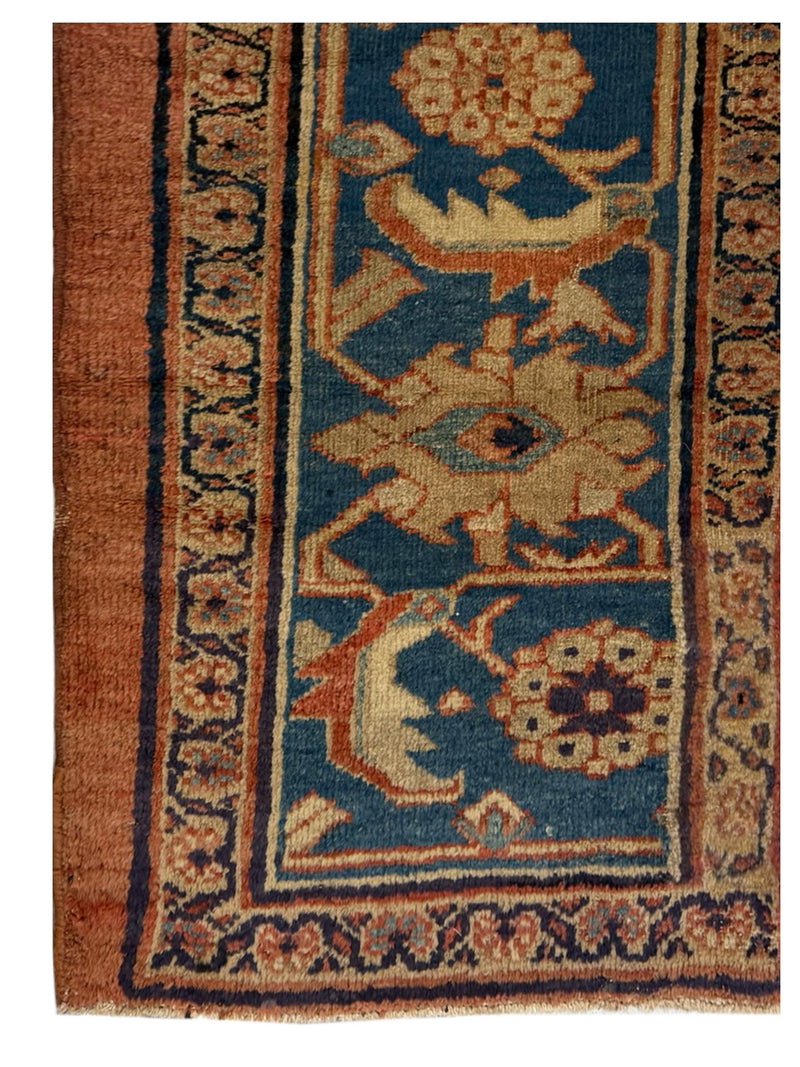 Fasa Antique Sultanabad 73576 Camel Ivory Transitional Antique Rug