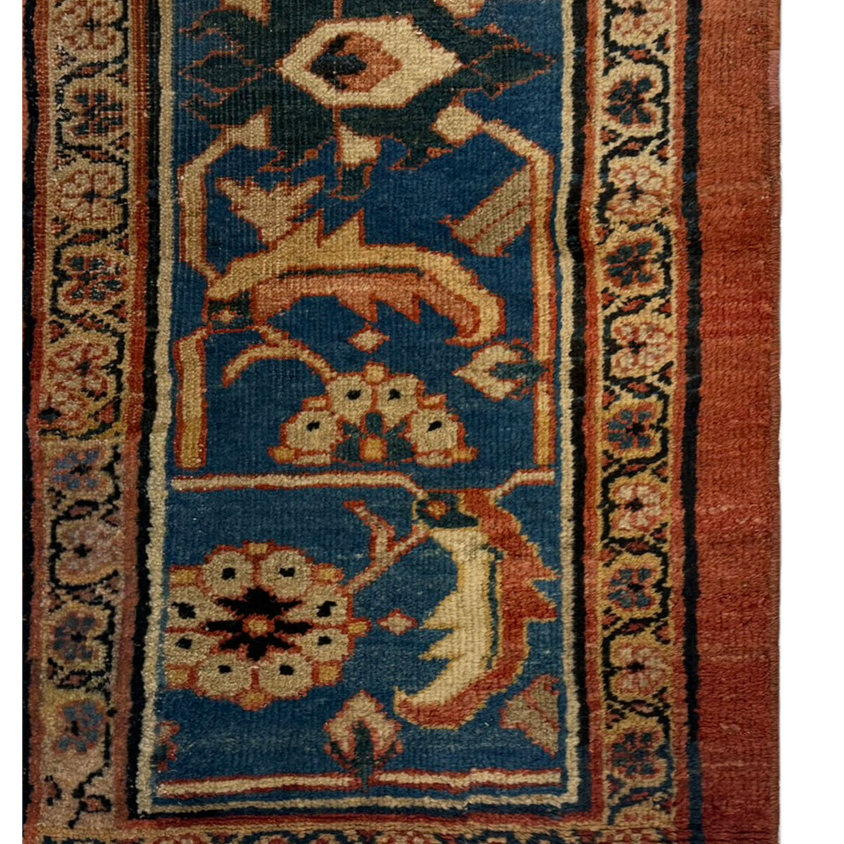 Fasa Antique Sultanabad 73576 Camel Ivory Transitional Antique Rug
