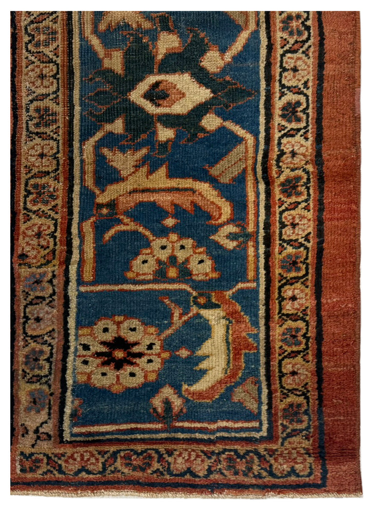 Fasa Antique Sultanabad 73576 Camel Ivory Transitional Antique Rug