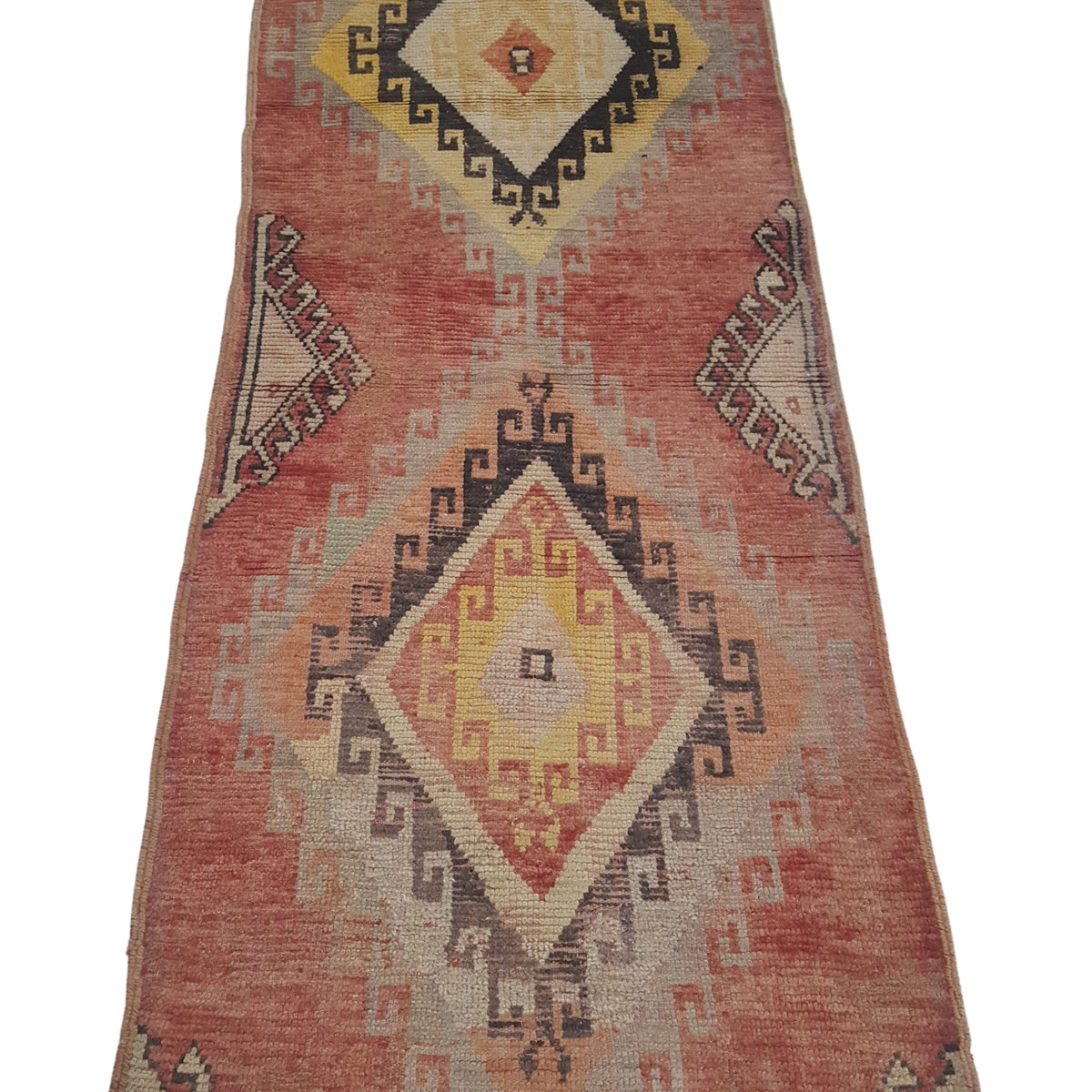 Pacific Anatolia 73579 Orange Beige Transitional Hand Knotted Rug
