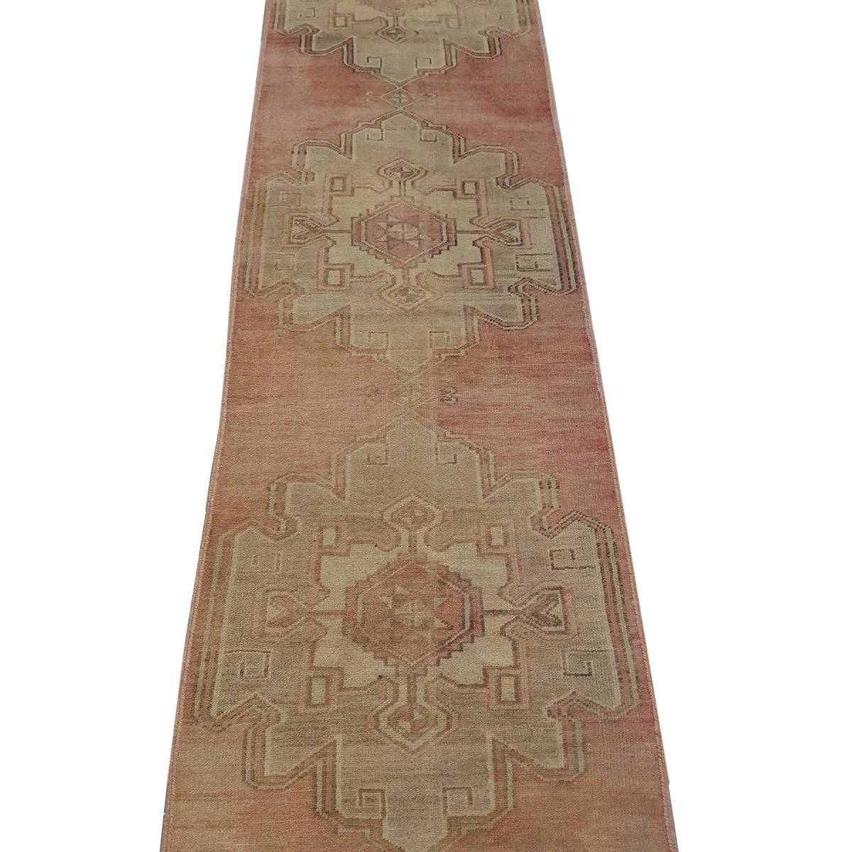 Pacific Anatolia 73587 Rust Beige Transitional Hand Knotted Rug