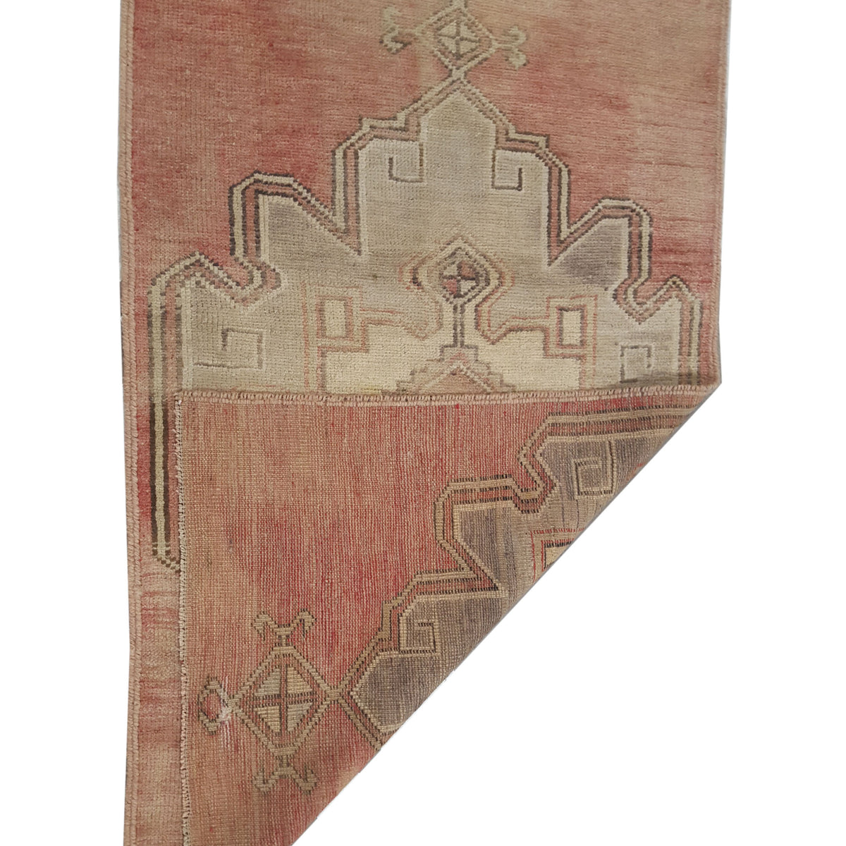 Pacific Anatolia 73587 Rust Beige Transitional Hand Knotted Rug