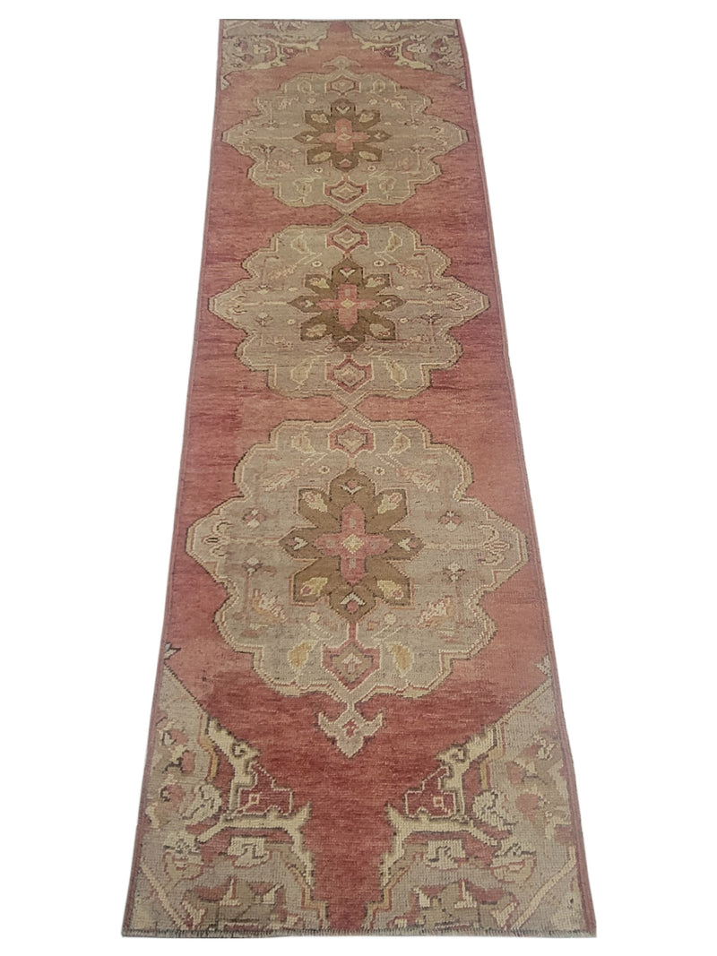 Pacific Anatolia 73599 Rust Grey Transitional Hand Knotted Rug